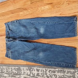 LANDS END Mens Jeans 38 Traditional Fit Very Good Condition